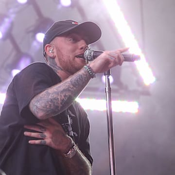 Mac Miller performs at Coachella in 2017.