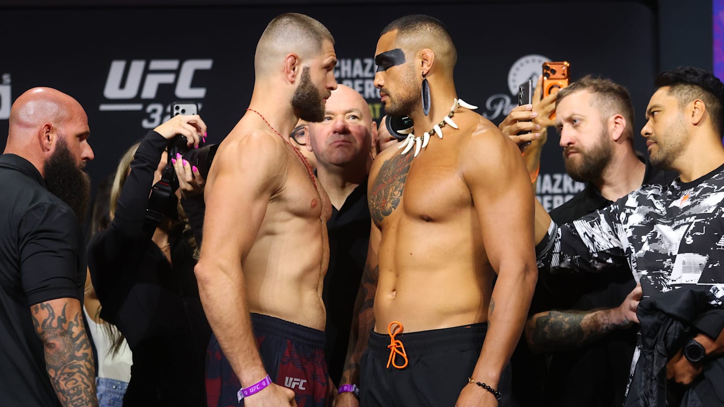 Prochazka promete “traer el calor a Miami” y Ulberg se proclama rey en el pesaje de UFC 327