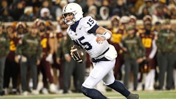 Penn State Nittany Lions quarterback Drew Allar (15)