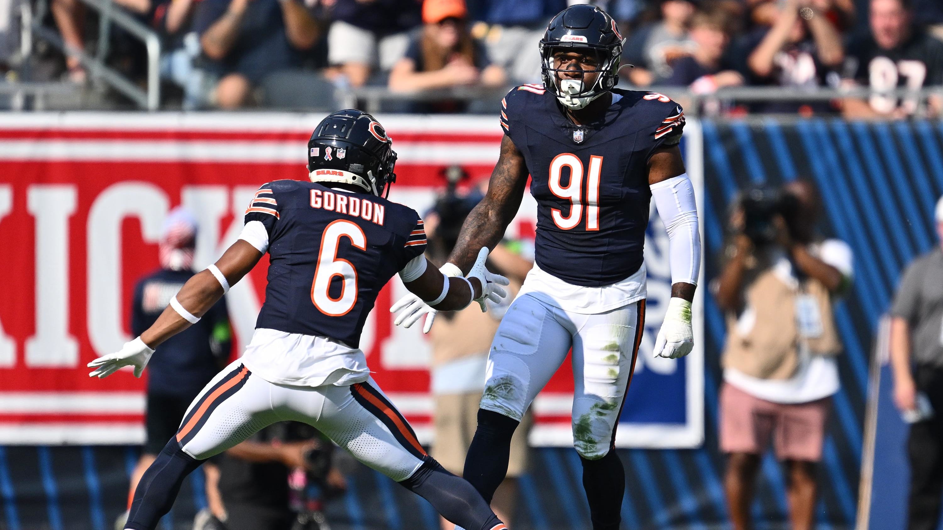 DJ Moore hauls in a catch against Minnesota. Bears offensive firepower should attract network interest on the NFL schedule.