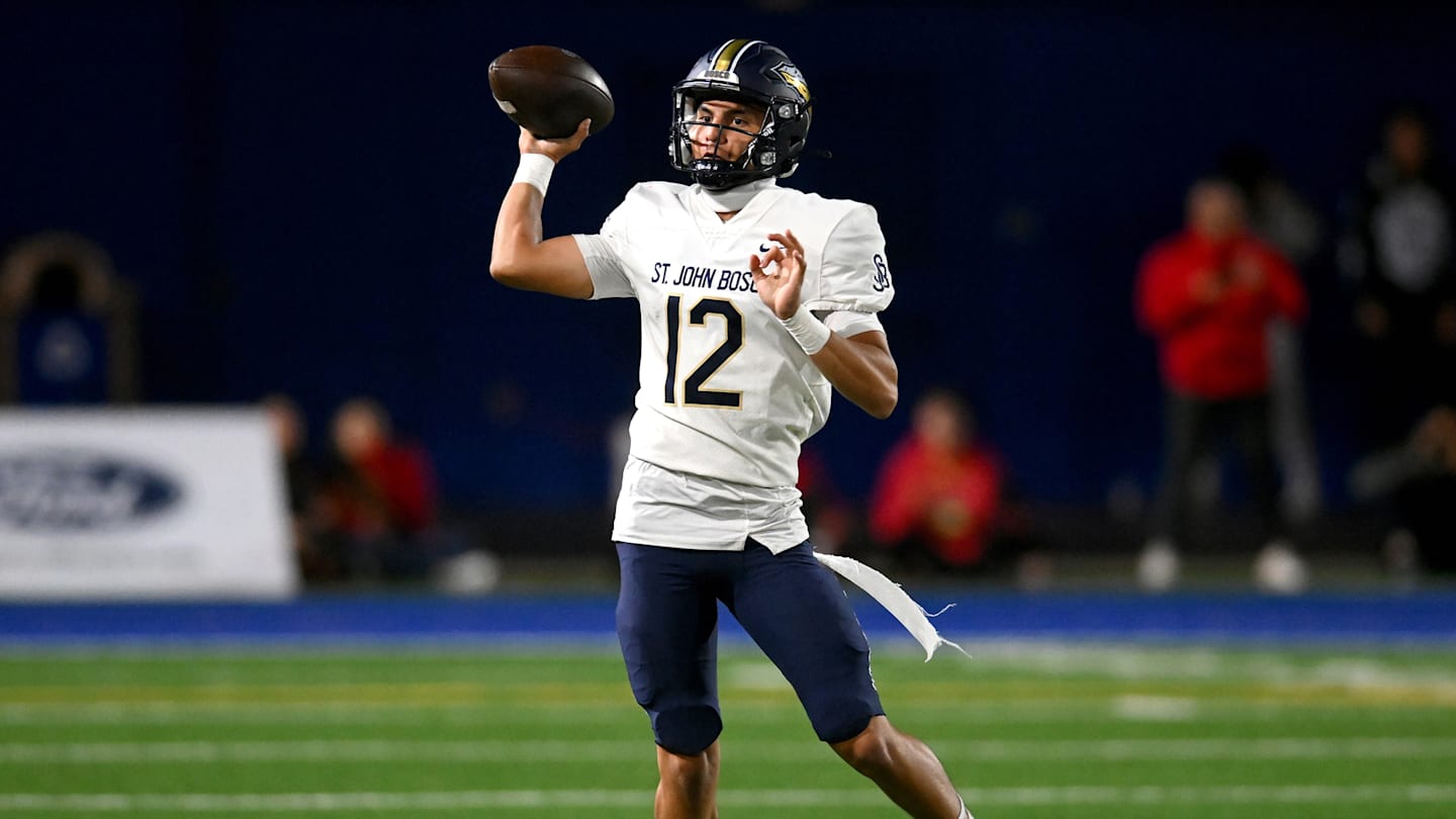Koa Malau'ulu Leads St. John Bosco Football Team