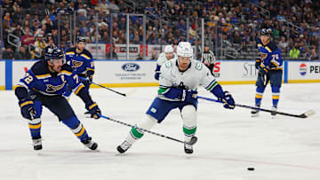 Vancouver Canucks v St Louis Blues