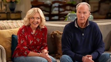 “A Sportsbook and a Breakup” – Mandy finds out Meemaw runs an illegal sportsbook and decides she wants in on the action. Meanwhile, Georgie struggles to keep Mandy’s new job a secret, on GEORGIE & MANDY’S FIRST MARRIAGE, Thursday, March 13 (8:00-8:31 PM, ET/PT) on the CBS Television Network, and streaming on Paramount+ (live and on-demand for Paramount+ with SHOWTIME subscribers, or on-demand for Paramount+ Essential subscribers the day after the episode airs)*. YOUNG SHELDON stars Annie