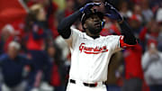 Jhonkensy Noel fue clave en la remontada apoteósica de los Guardianes ante Yankees en el Juego 3 de la Serie de Campeonato