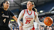 Keirra Thompson and defending Class 4A champion Camas will be in the Tacoma Dome this week for a chance to repeat.