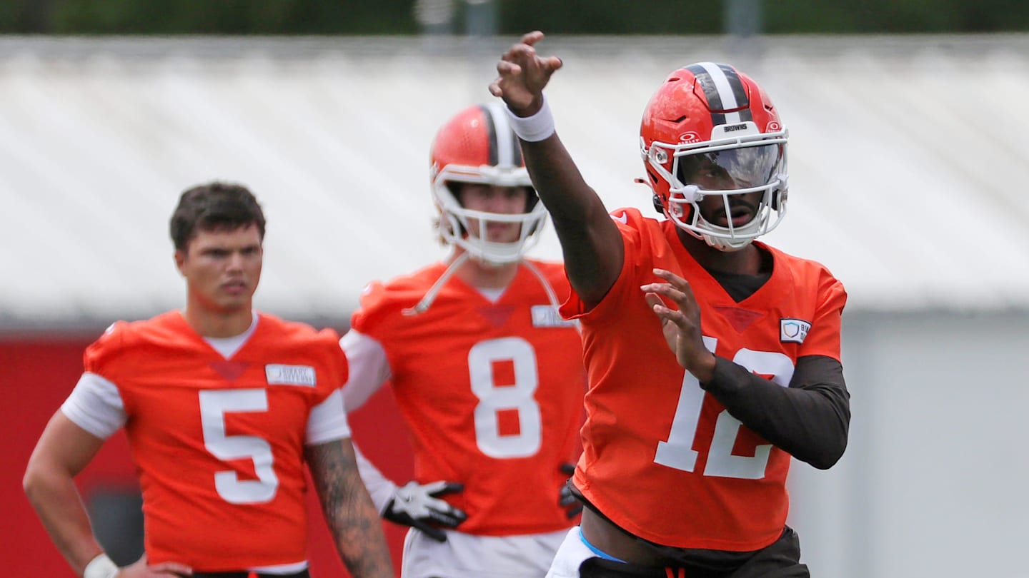 Cleveland Browns Develop Rookie QB Shedeur Sanders Amid Starting Spot Competition