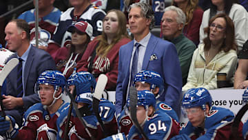 Colorado Avalanche coach Jared Bednar will look to lead his troops to their first win of the season.