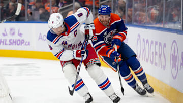New York Rangers captain Jacob Trouba is rumoured to be on the move, making him a potential target for the Edmonton Oilers' blue line