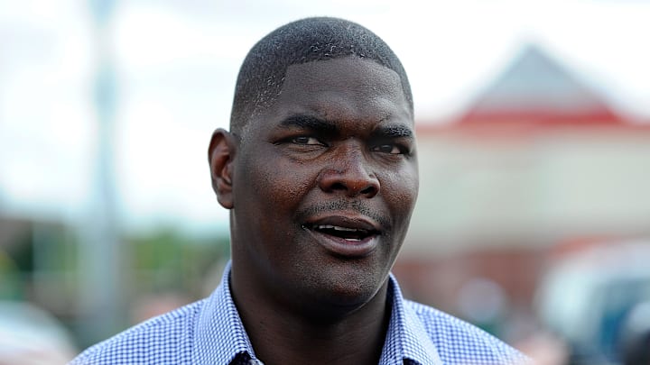 Keyshawn Johnson did not hold back after watching Jalen Carter get ejected in the Eagles season-opener. Keyshawn Johnson did not hold back after watching Jalen Carter get ejected in the Eagles season-opener.