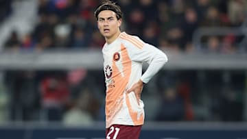 Paulo Dybala évolue du côté de l'AS Roma.