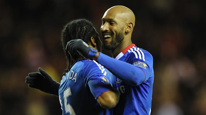 Nomadic striker Nicolas Anelka (right) spent the most amount of time at Chelsea.