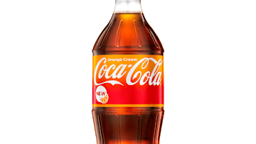 New Coca-Cola Orange Cream