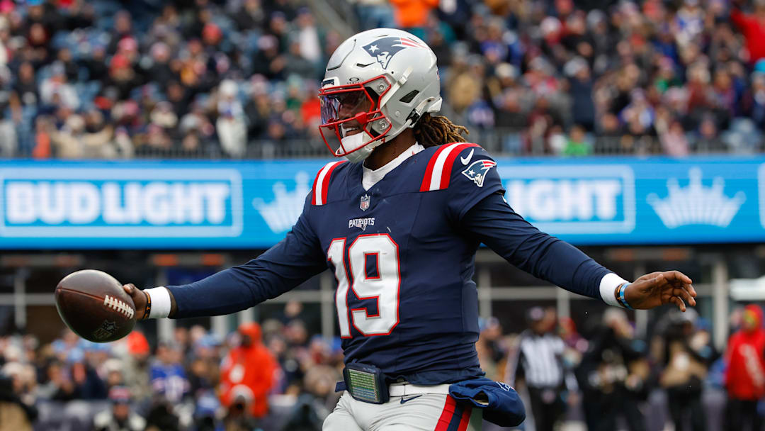 Joe Milton of the New England Patriots