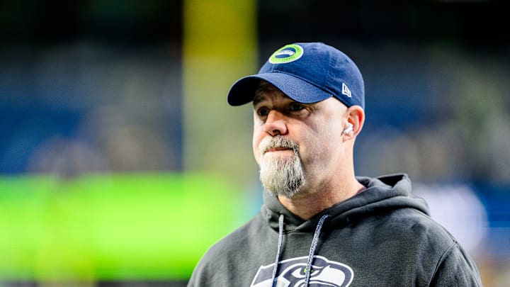 Ryan Grubb with the Seattle Seahawks