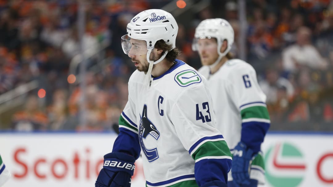 Vancouver Canucks v Edmonton Oilers - Game Four