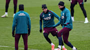 Le PSG à l'entrainement, 2024-2025
