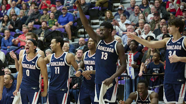 Gonzaga men's basketball team.  