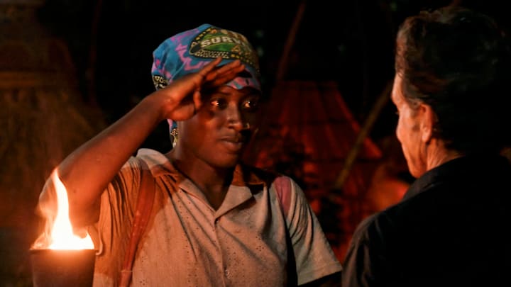 “My Enemies Are Plottin’” – The reward challenge is good enough to sing for when Jeff announces what is on the line for the winners. A rice negotiation with Jeff is completed in almost record time. Then, at tribal it’s a toss-up when two players on the bottom begin to target each other, on SURVIVOR, Wednesday, April 30 (8:00-9:30 PM, ET/PT) on the CBS Television Network, and available to stream on Paramount+ (live and on demand for Paramount+ with SHOWTIME subscribers, or on demand for