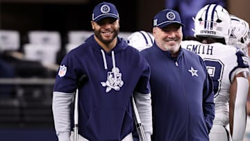 Dallas Cowboys QB Dak Prescott, HC Mike McCarthy