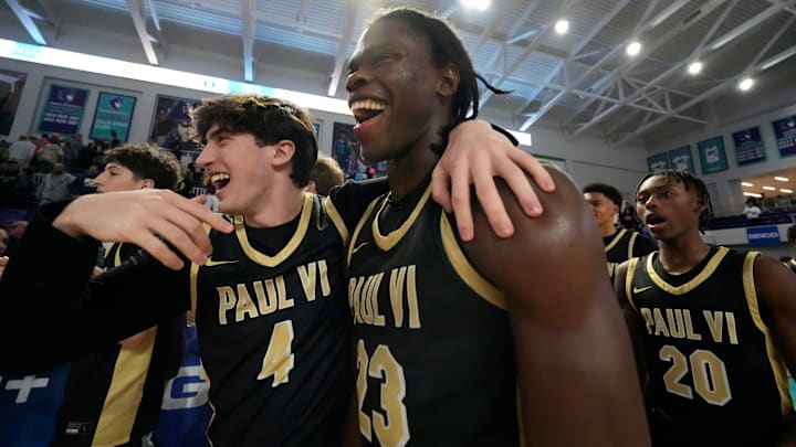 Paul VI Catholic High School (Chantilly, VA) defeated Archbishop Stepinac High School (White Plains, NY) to win the 2025 City of Palms Classic Basketball Championship Tuesday, Dec. 23, 2025 at Suncoast Arena in Fort Myers. Paul VI won with a final score of 57-53.