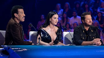 AMERICAN IDOL - Ò716 (Adele Night)Ó - Multiplatinum superstar Ciara serves as guest mentor for the Top 7, who perform dance songs from various artists and iconic hits from bestselling artist Adele. Meghan Trainor returns to perform, while America votes live for the Top 5. SUNDAY, MAY 5 (8:00-10:01 p.m. EDT), on ABC. (Disney/Eric McCandless)
LIONEL RICHIE, KATY PERRY, LUKE BRYAN