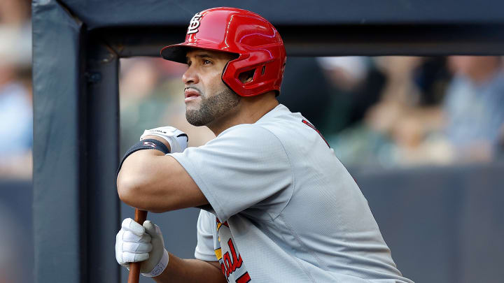 Albert Pujols está viendo sus últimos partidos como jugador de MLB