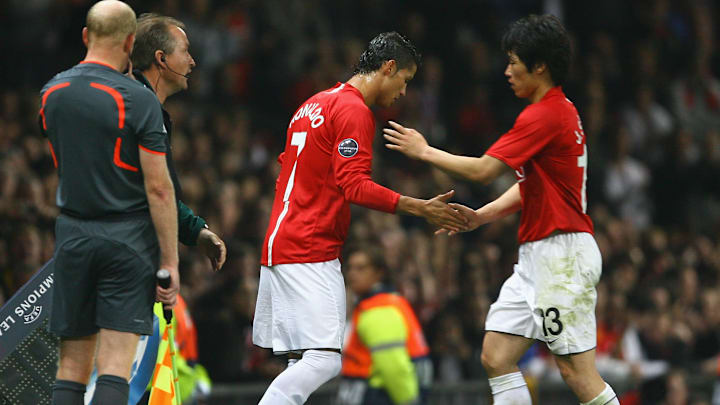 Cristiano Ronaldo, Ji-Sung Park Cristiano Ronaldo, Ji-Sung Park
