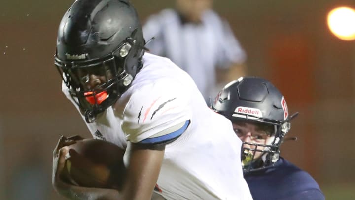 Bozeman's 22 tackles Graceville's 9. Bozeman faced off with Graceville for a football game on Sept. 25, 2020 at Bozeman.

Bozeman Vs Graceville Football