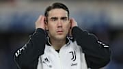 Dusan Vlahovic avec la Juventus