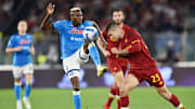 Victor Osimhen e Gianluca Mancini