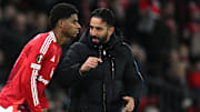 Ruben Amorim und Marcus Rashford