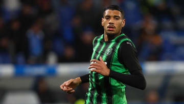 Ruan Tressoldi atuando pelo Sassuolo