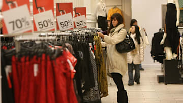 Shoppers Take Advantage Of Post Christmas Bargains