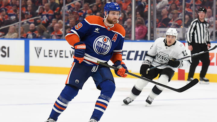  Edmonton Oilers center Leon Draisaitl looks poised to earn his second Hart Trophy.