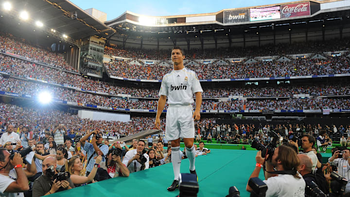 Real Madrid Presents Cristiano Ronaldo As New Player Real Madrid Presents Cristiano Ronaldo As New Player