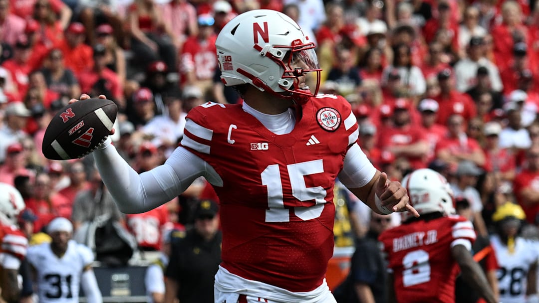 Dylan Raiola, Michigan v Nebraska
