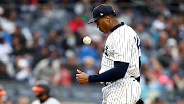 Aroldis Chapman se quedó fuera del roster de los Yankees 