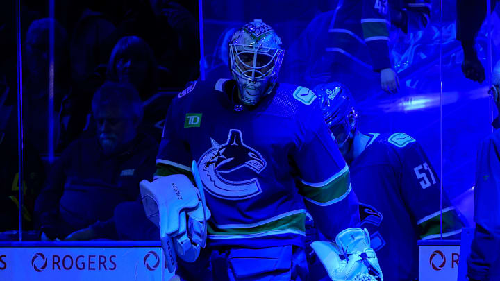 Nashville Predators v Vancouver Canucks - Game One