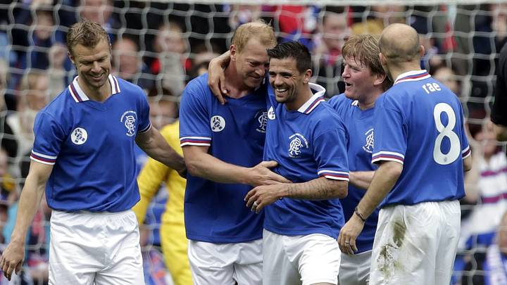 Soccer - Legends Friendly Match - Rangers Legends v Manchester United Legends - Ibrox Stadium