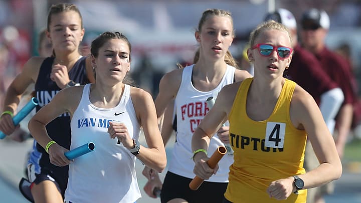 Noelle Steines of Tipton is one of the top returning runners in Iowa high school track and field this spring.