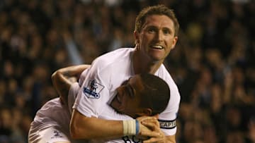 Robbie Keane in action for Tottenham in 2008