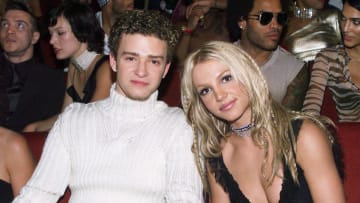 Britney Spears and Justin Timberlake at the MTV Music Video Awards