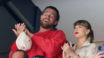 Taylor Swift and Travis Kelce