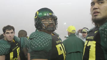 The Big Ten Network asked Dan Lanning and the other conference coaches which player from the past they'd like to suit up this season.  Lanning chose Haloti Ngata.