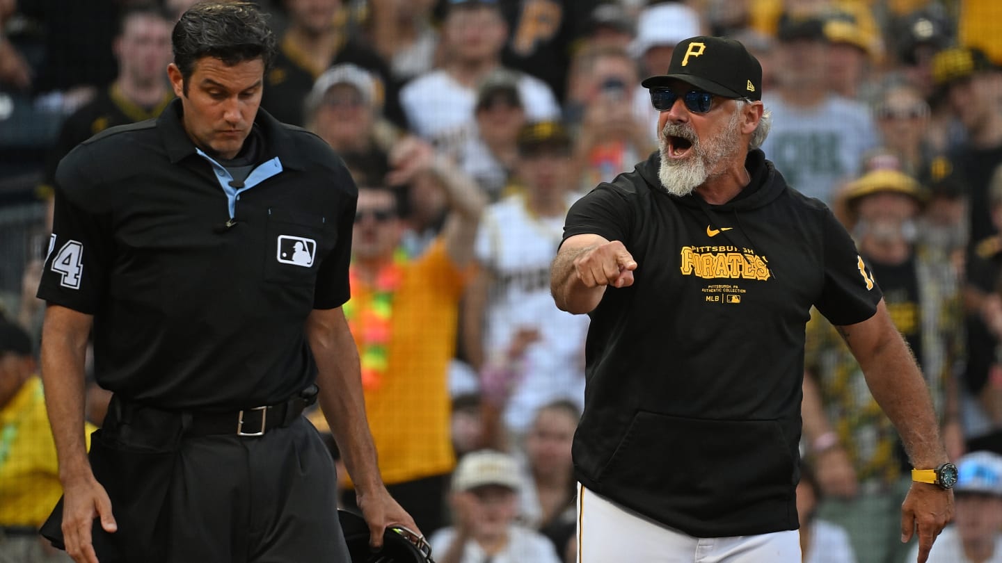Pirates manager fired for knowing the strike zone better than John Tumpane