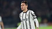 Federico Chiesa est sorti en cours de match lors de Inter-Juventus