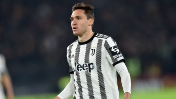 Federico Chiesa est sorti en cours de match lors de Inter-Juventus