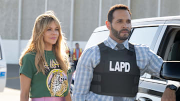 HIGH POTENTIAL - ÒPartnersÓ - The FBI joins the investigation into the murder of a controversial tech magnate, forcing Karadec to reunite with his former partner. Meanwhile, Ludo becomes overwhelmed with his increasing childcare duties. TUESDAY, FEB. 4 (9:00-10:00 p.m. EST) on ABC. KAITLIN OLSON, DANIEL SUNJATA
