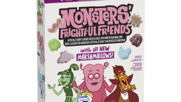 Monster Cereals with Frightful Friends