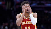 Trae Young está molesto con los árbitros